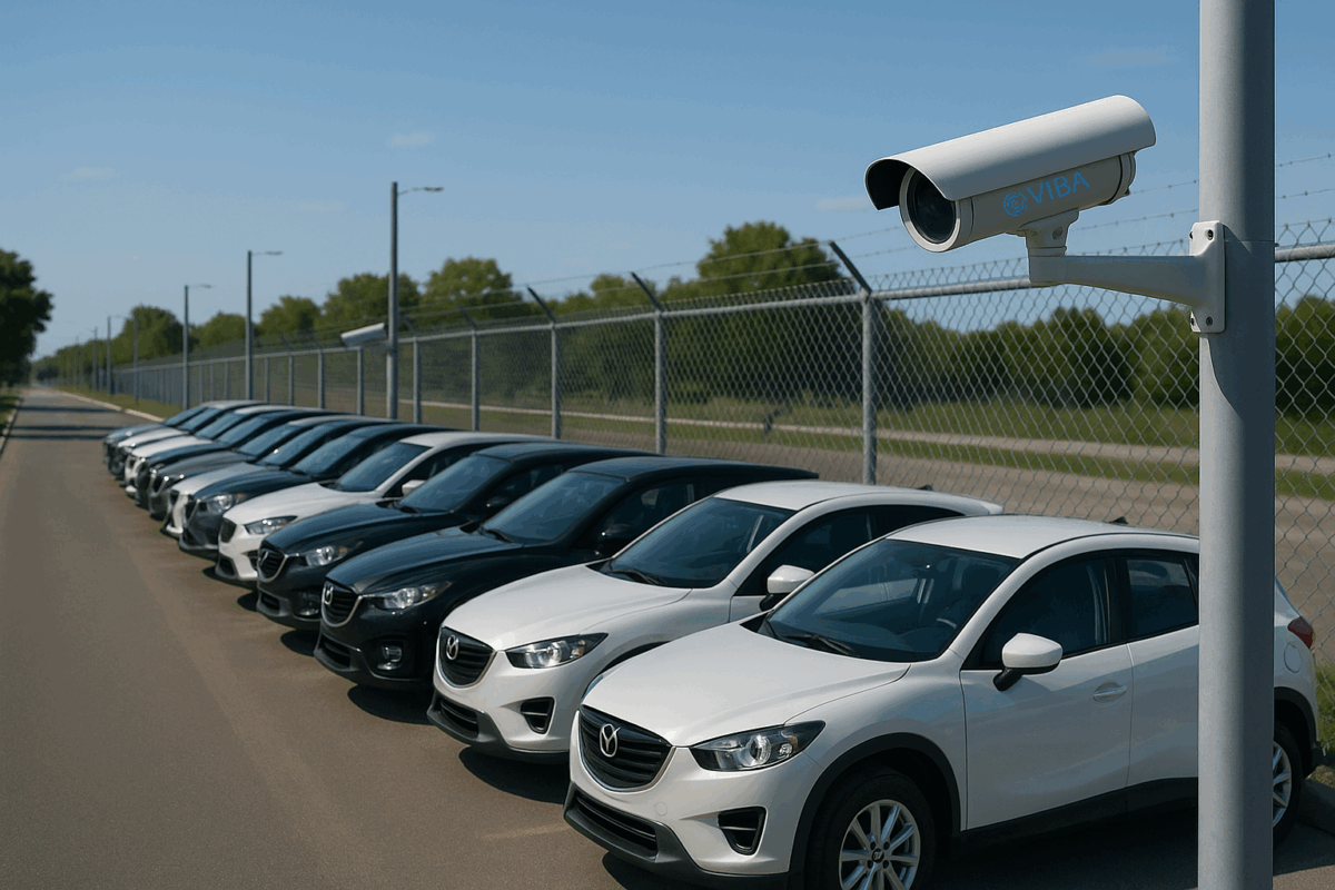 Soluciones de Videovigilancia para Campas de Vehículos​